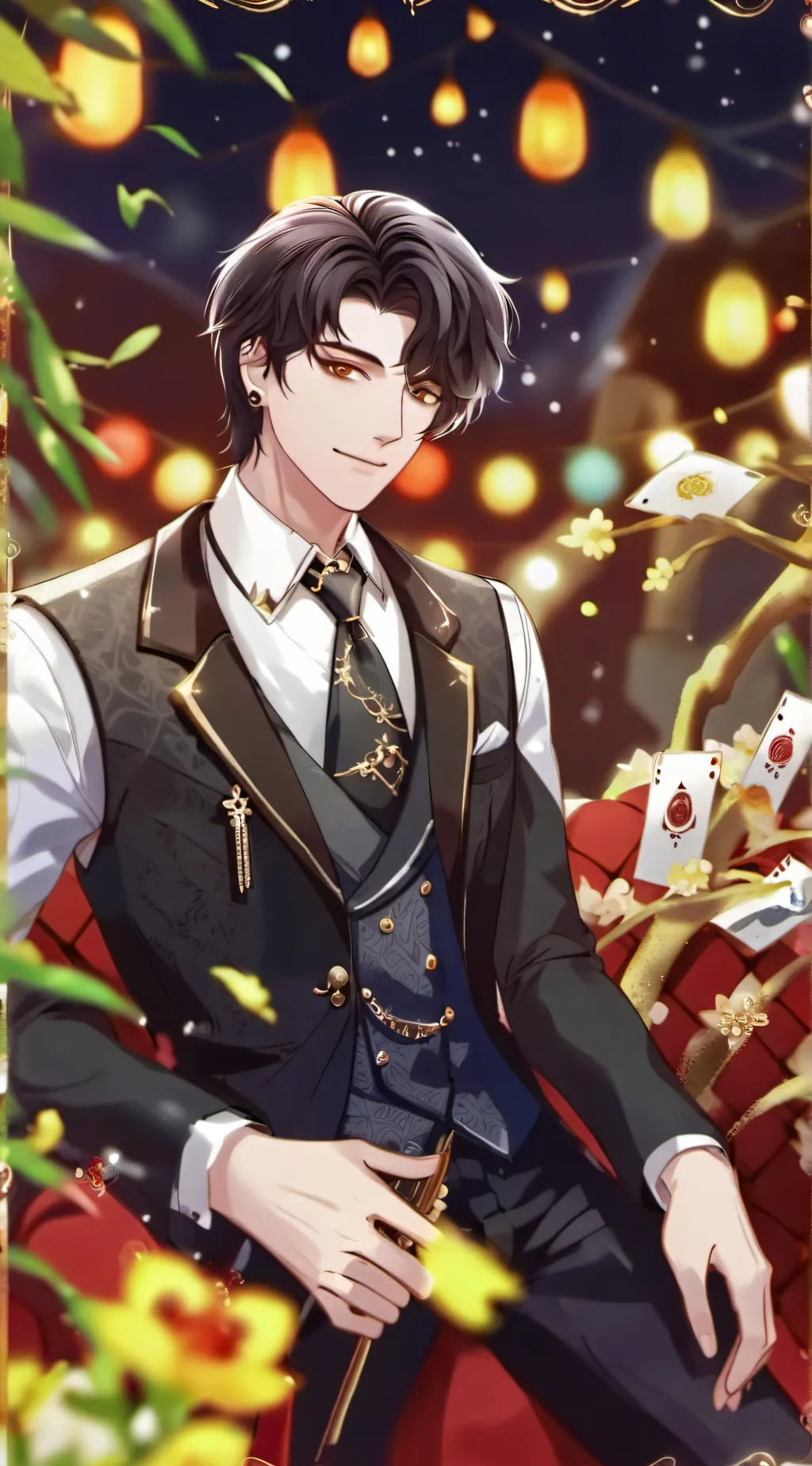 ai character: Milk daddy  background