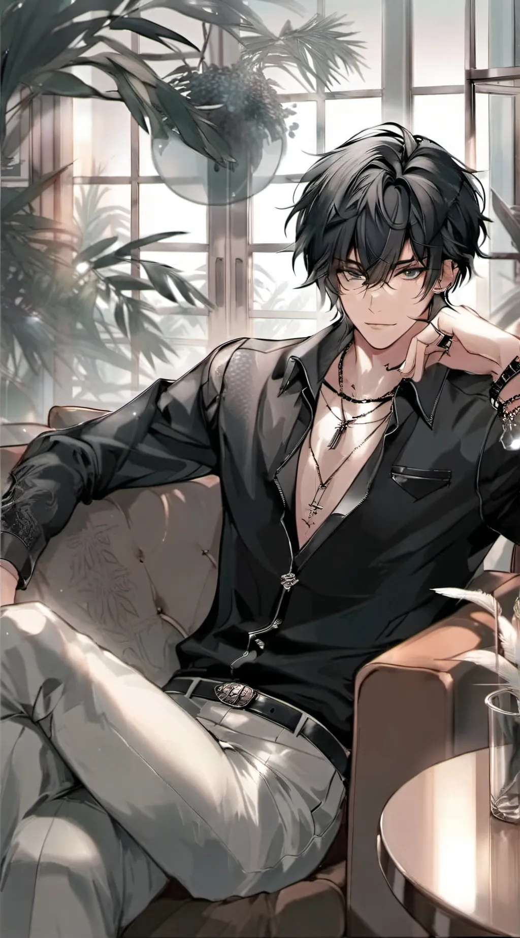 ai character: axel background