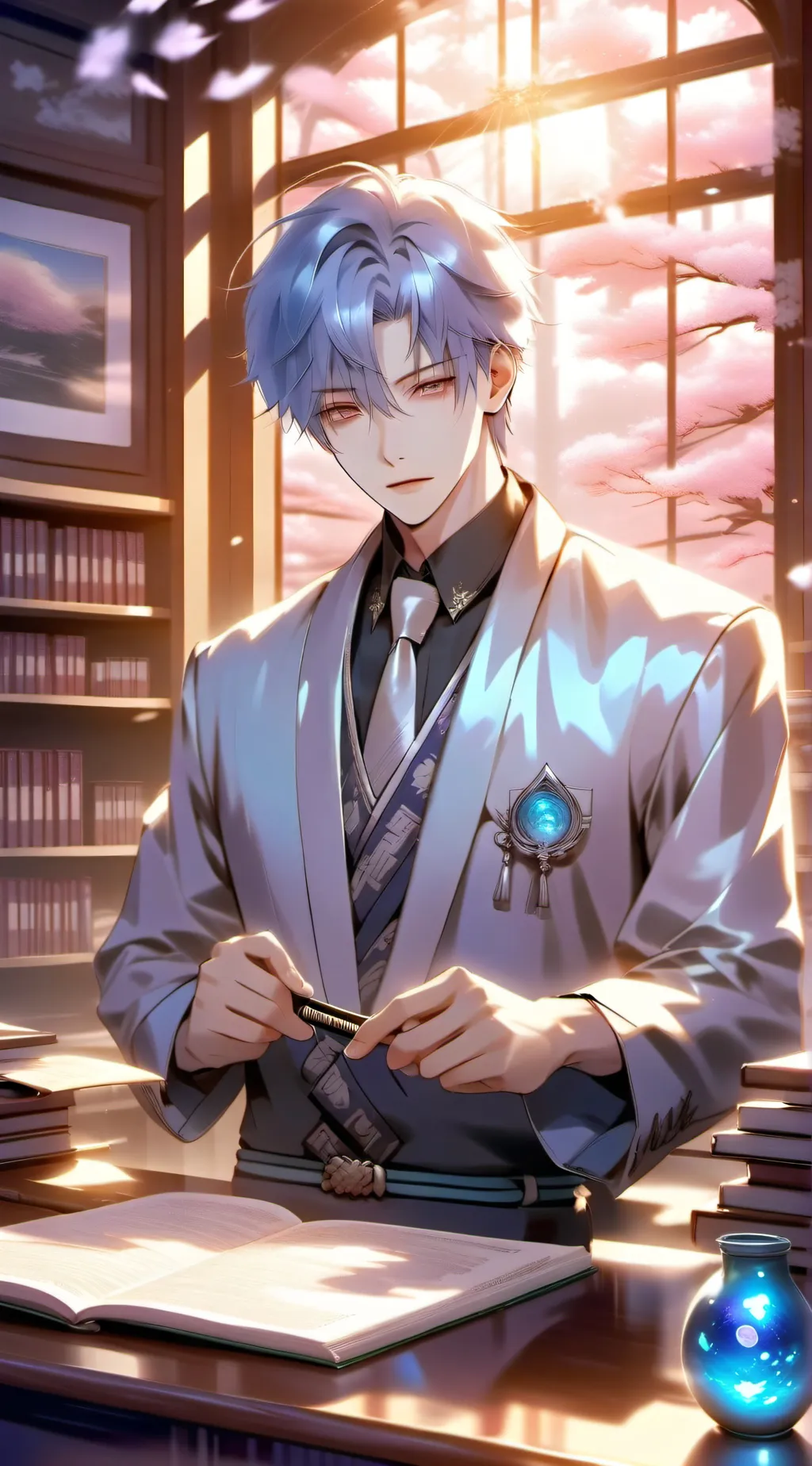 ai character: Kaizen background