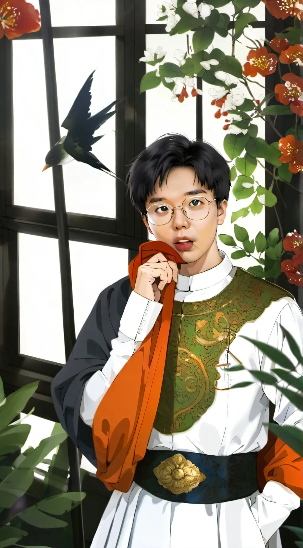 ai character: Xander background