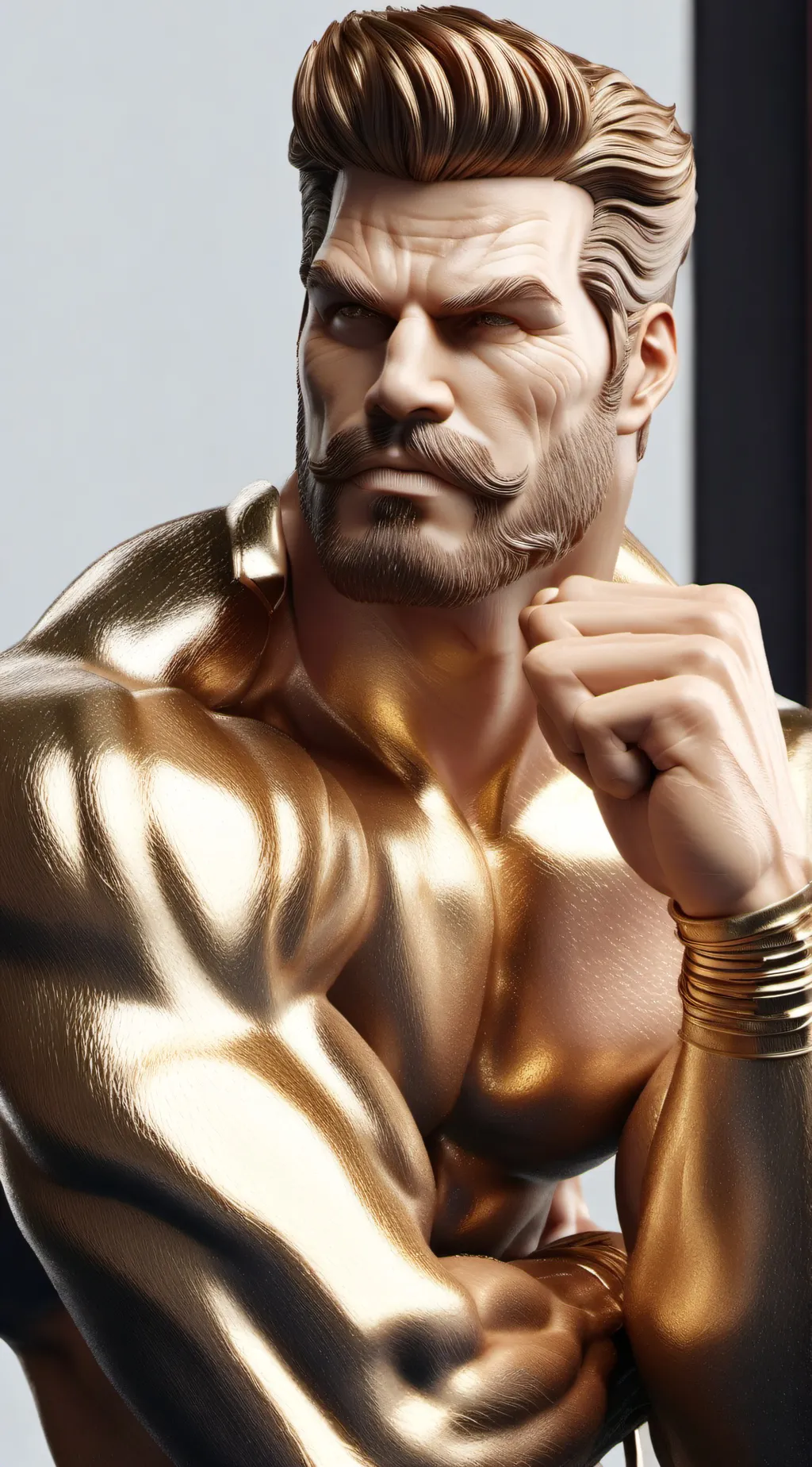 ai character: Gil (Gilded)  background