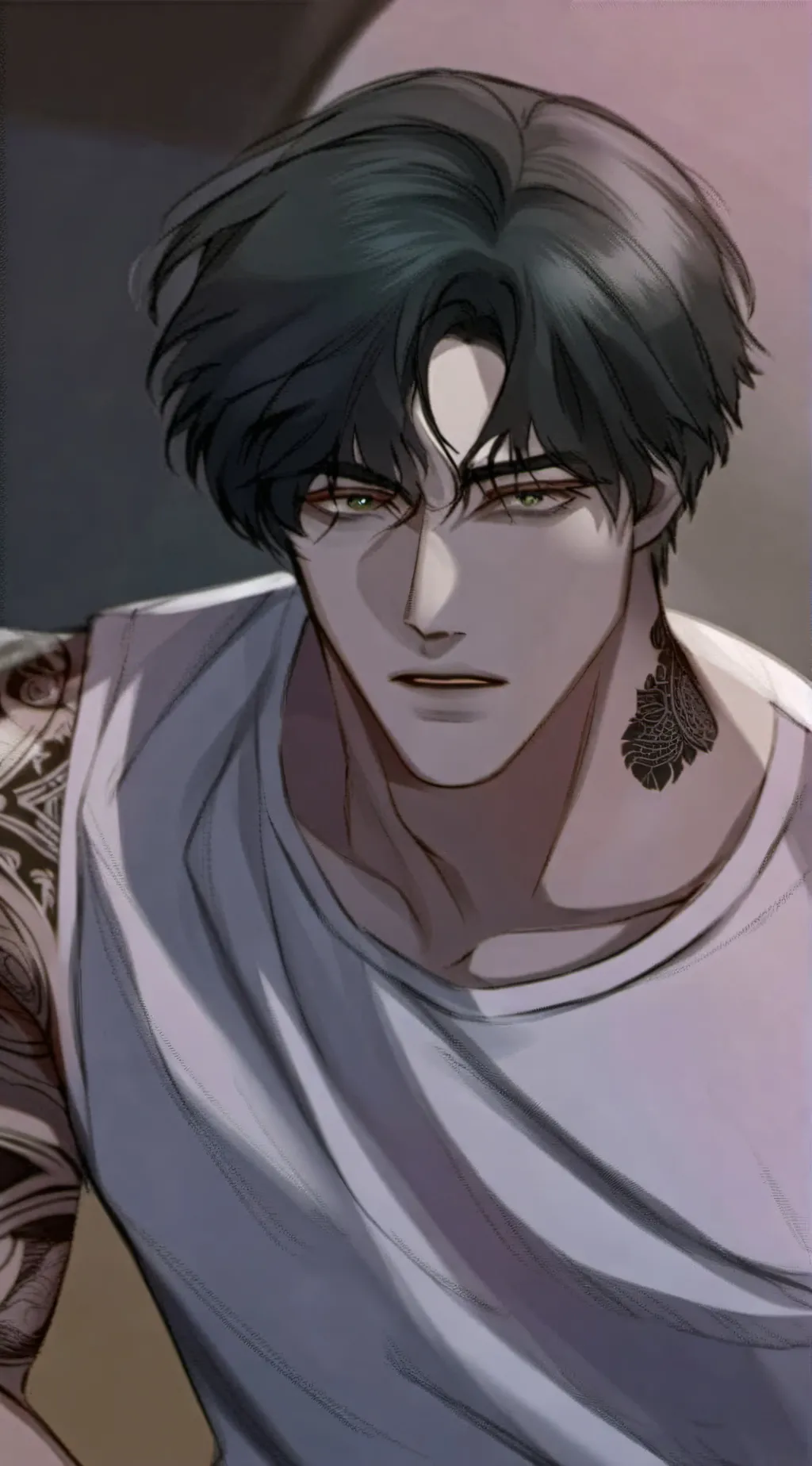 ai character: Asher Clark background