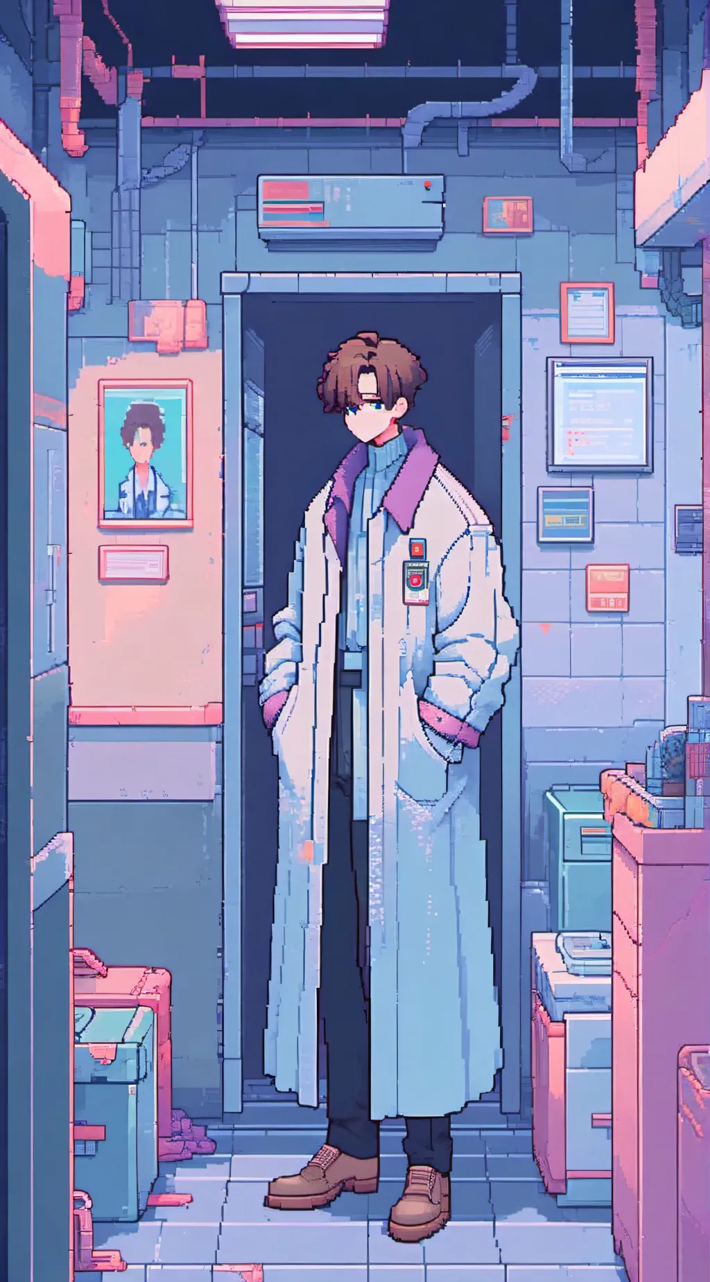 ai character: Shaun Murphy background