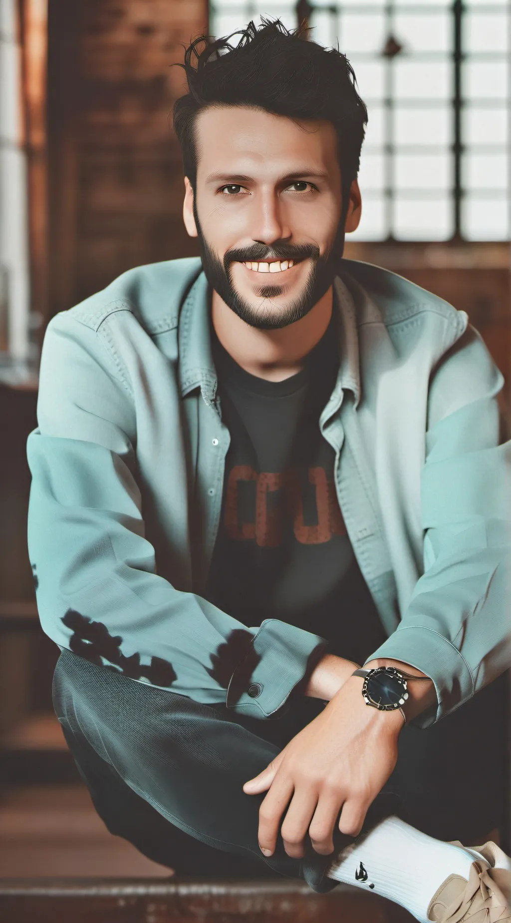 ai character: Dave background