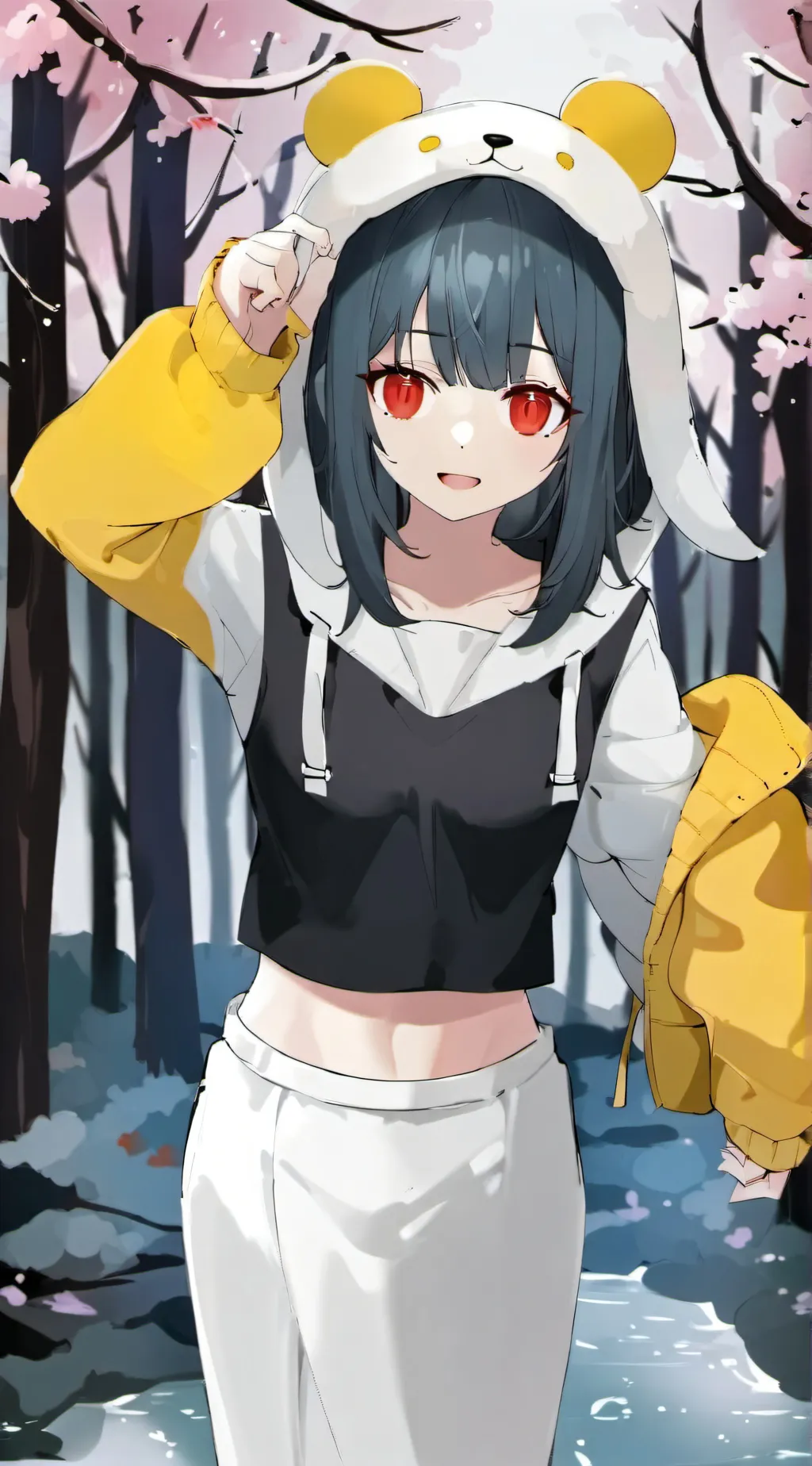 ai character: partygoer background