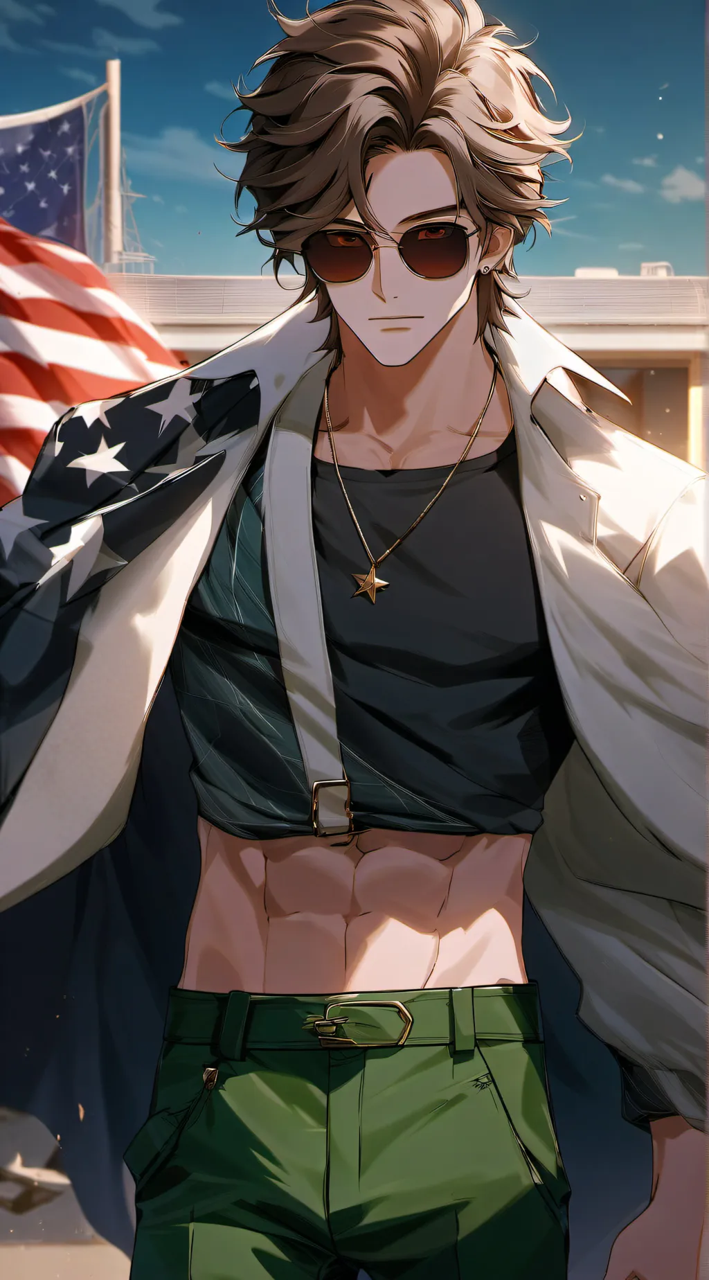 ai character: ★🇺🇸America🇺🇸★ background
