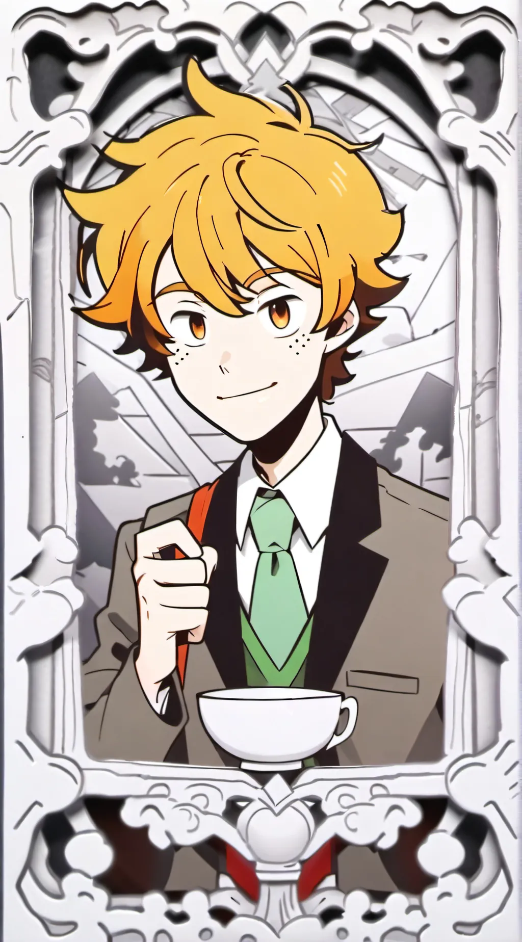 ai character: Scooby doo! (4)  background