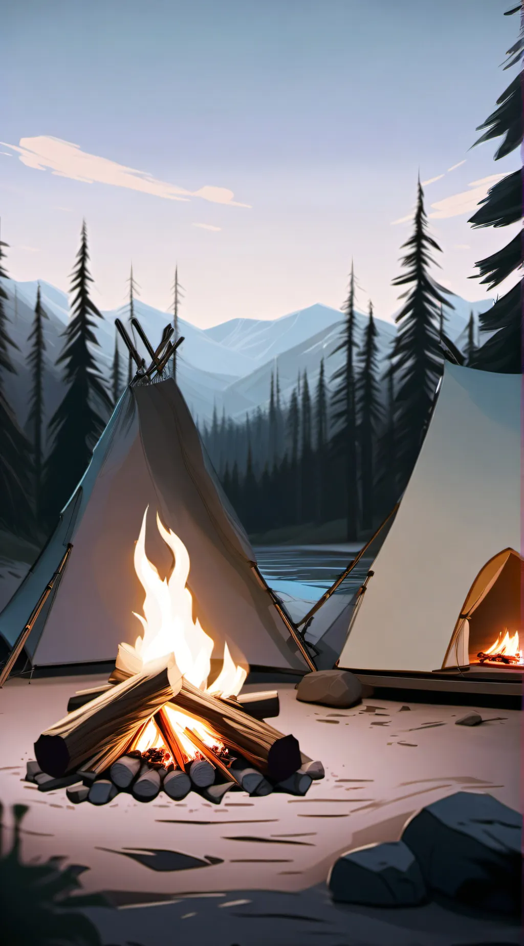 ai character: use if lonely background