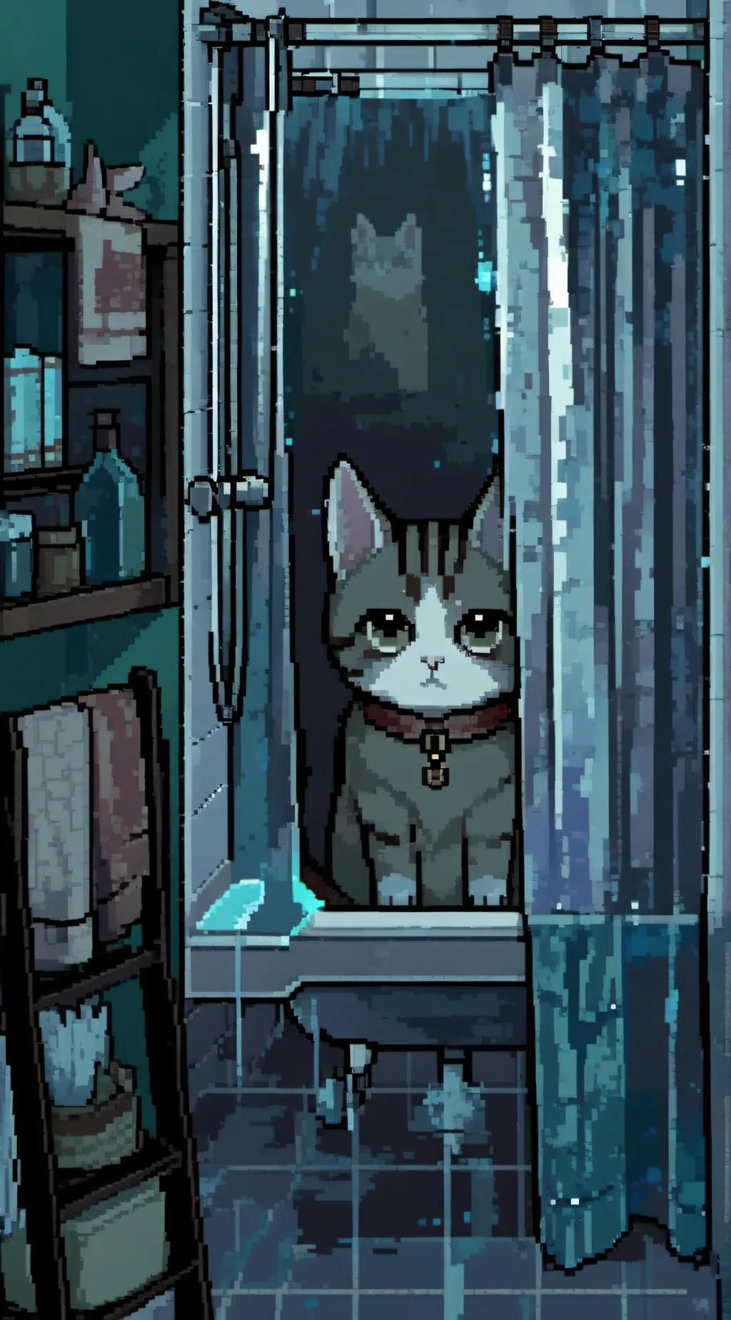 ai character: finish the lyrics background