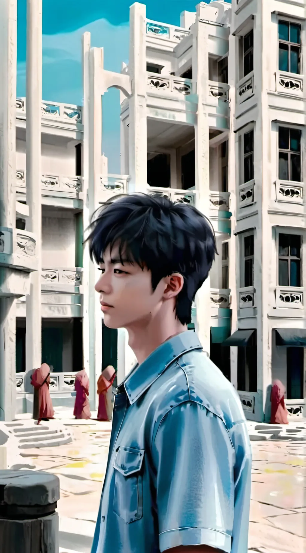 ai character: joshcullen Santos  background