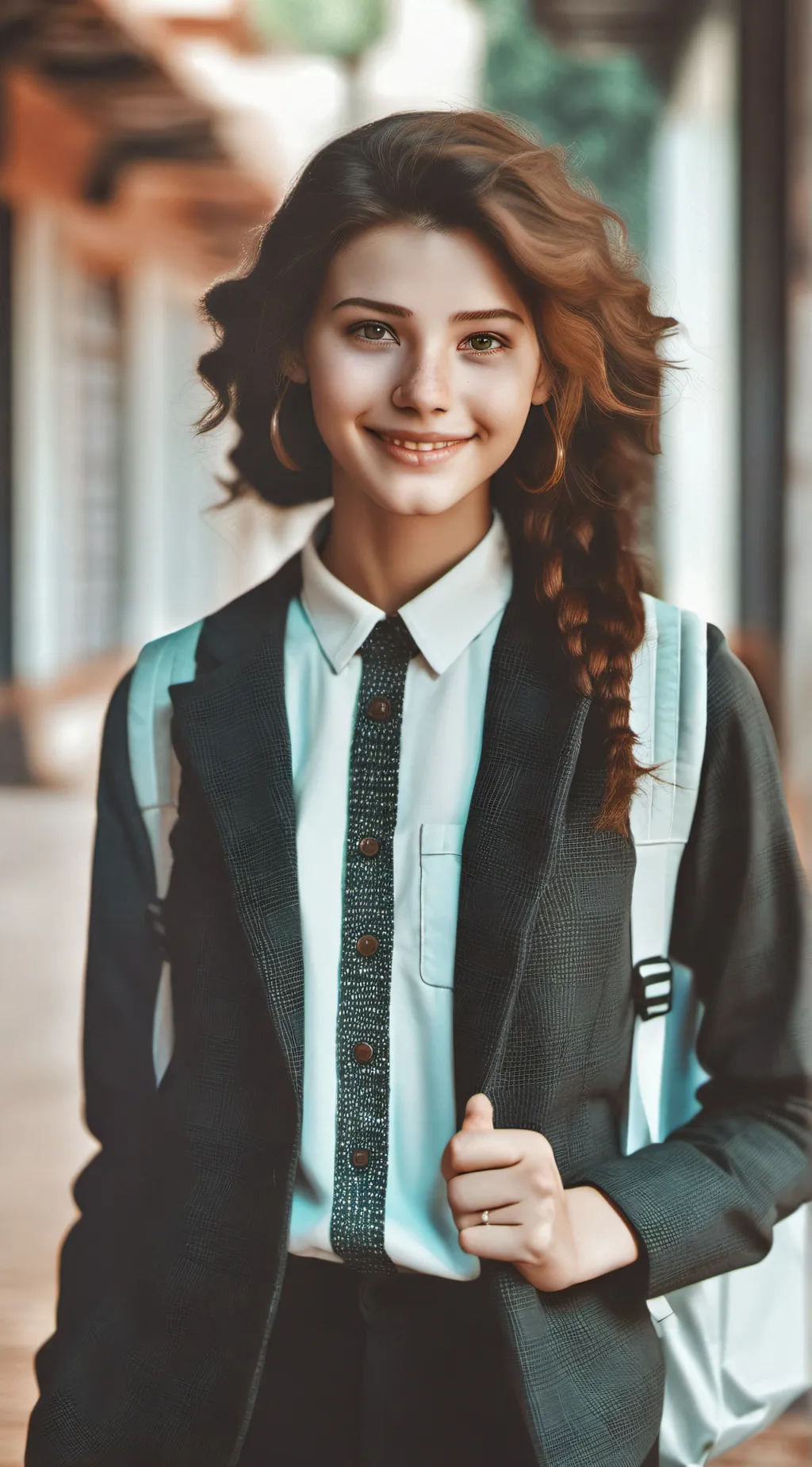 ai character: 5th grade teacher! background