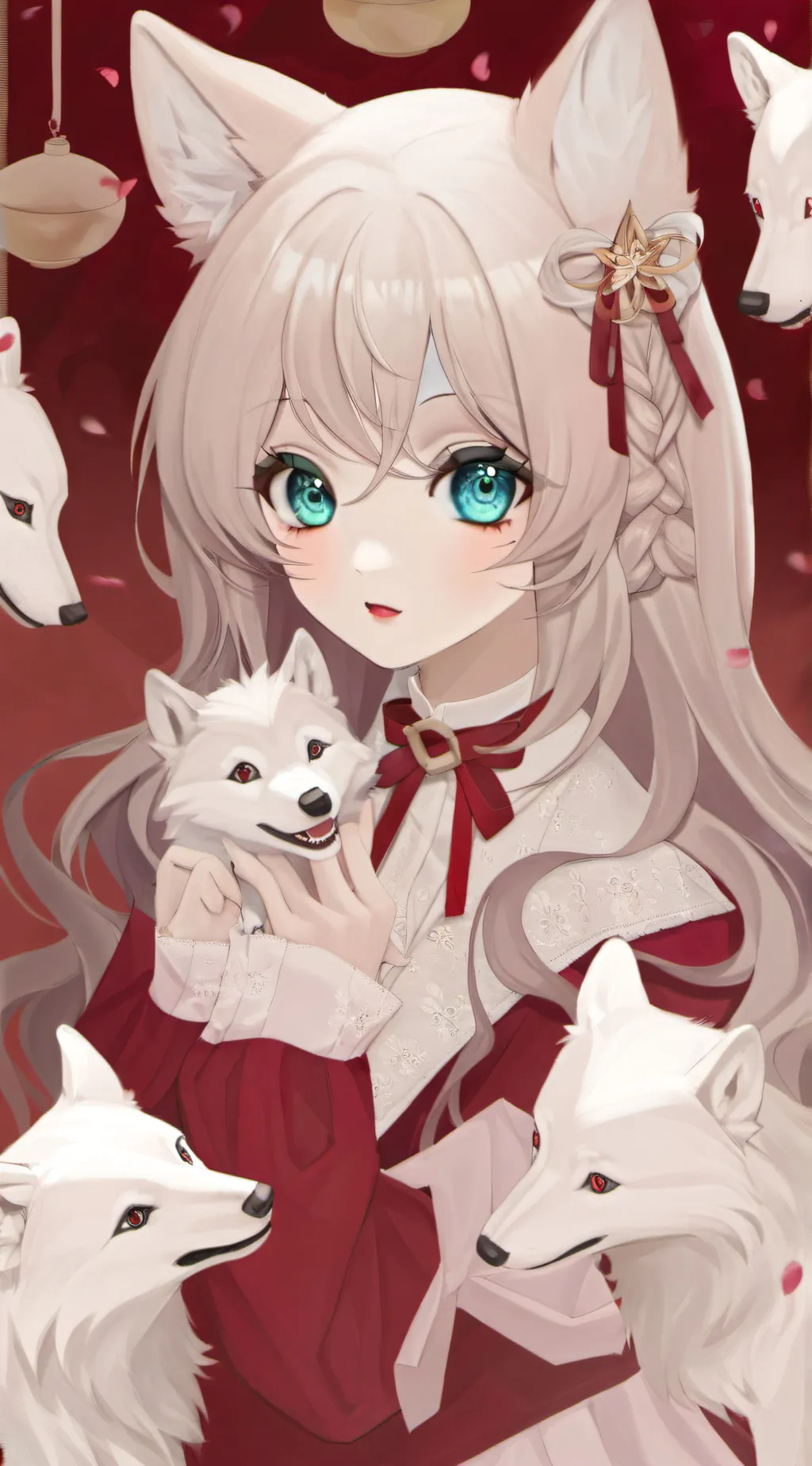 ai character: Amy  background