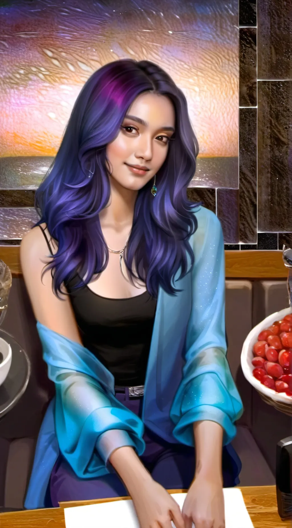 ai character: Christy background