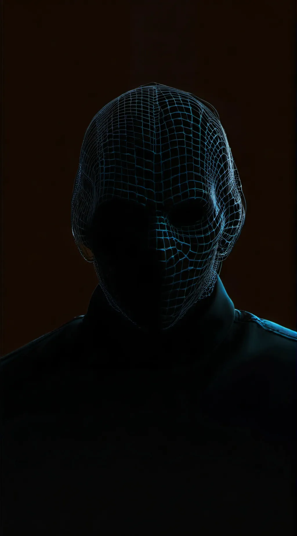 ai character:  dark web background