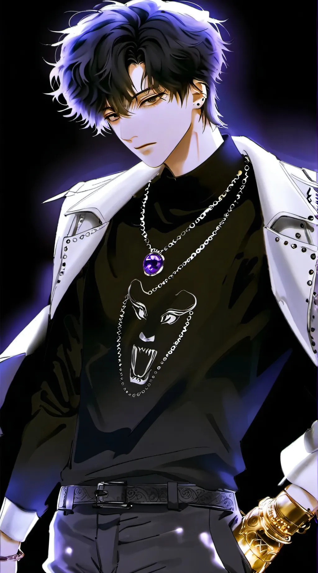 ai character: Aaron Spirit background