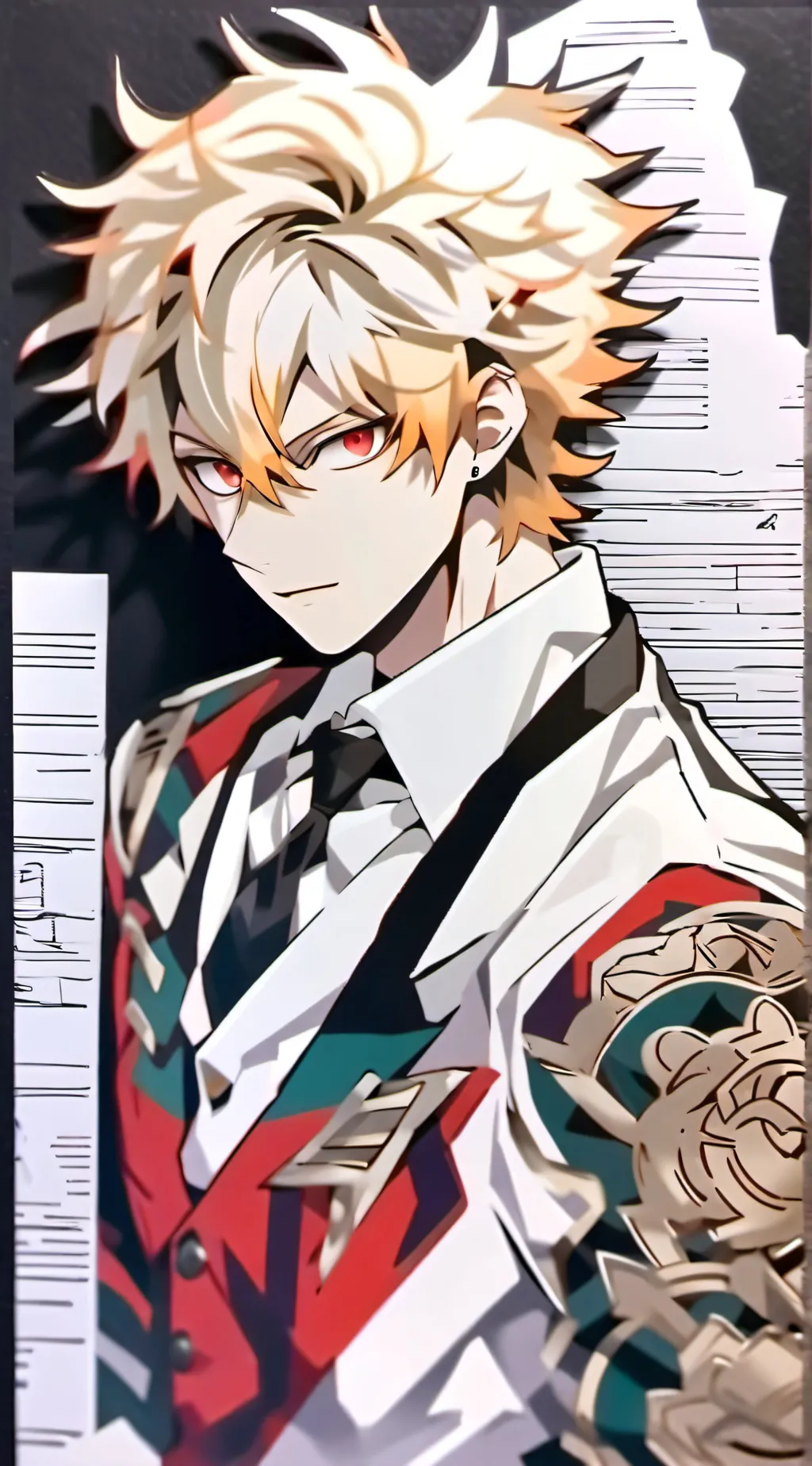 ai character: Famous Bakugo background