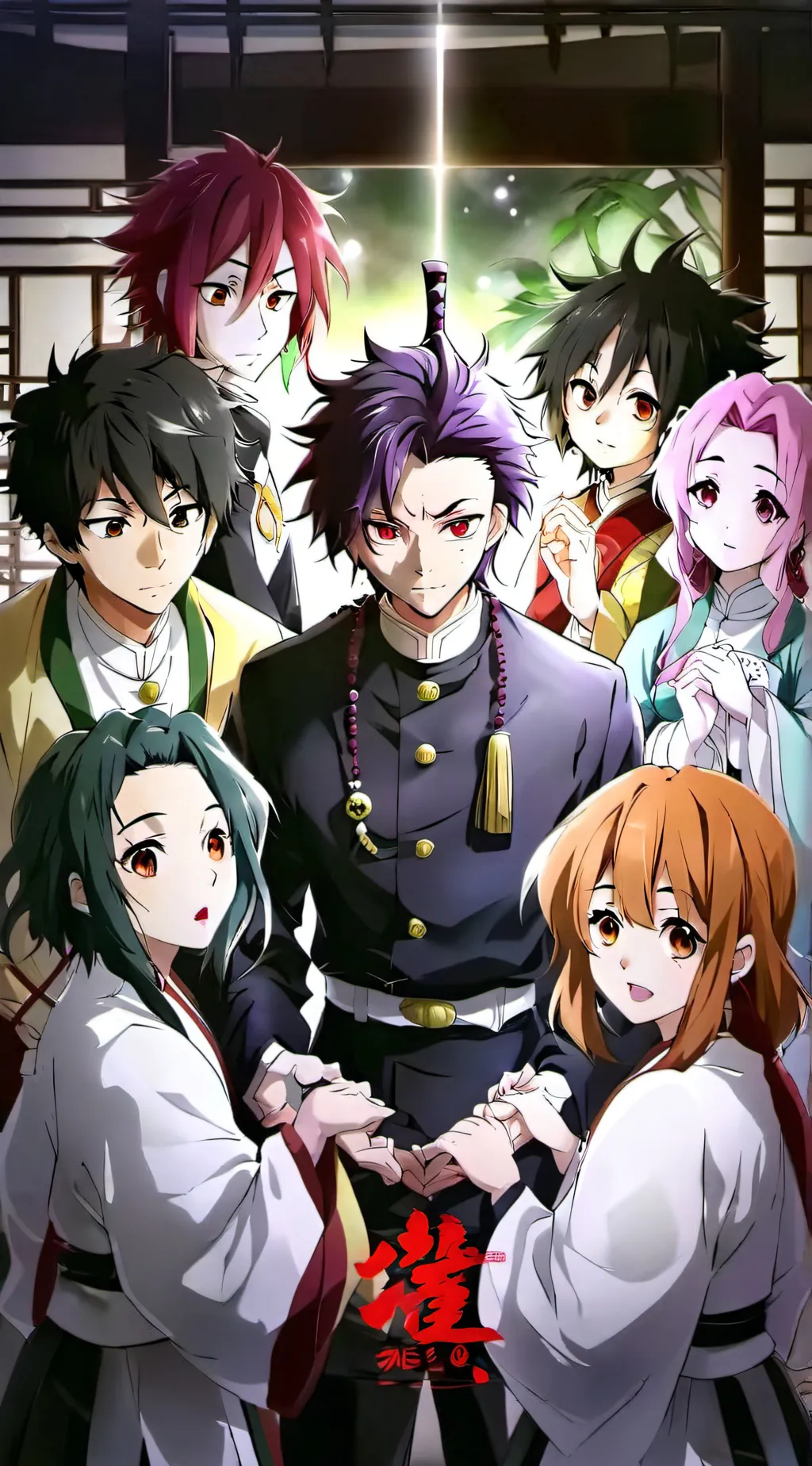 ai character: Infinity Castle  background