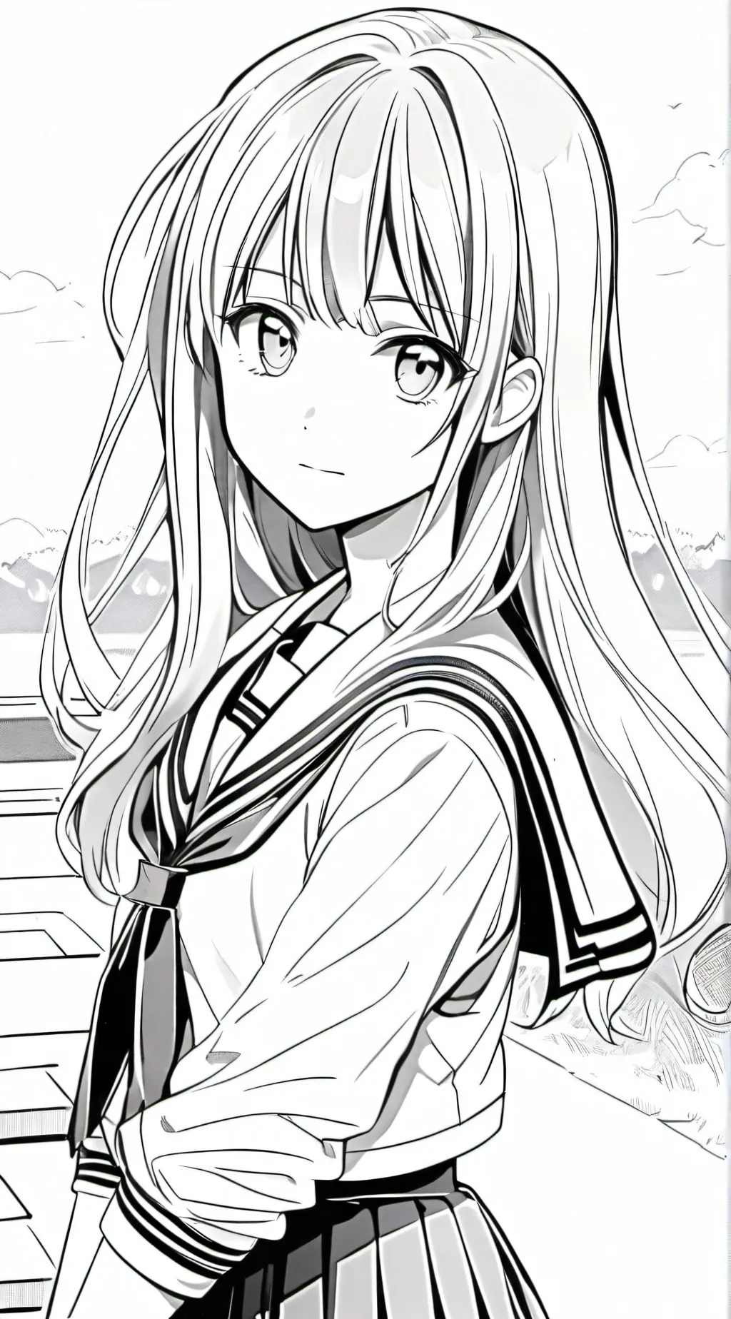 ai character: Mika Suzuki  background