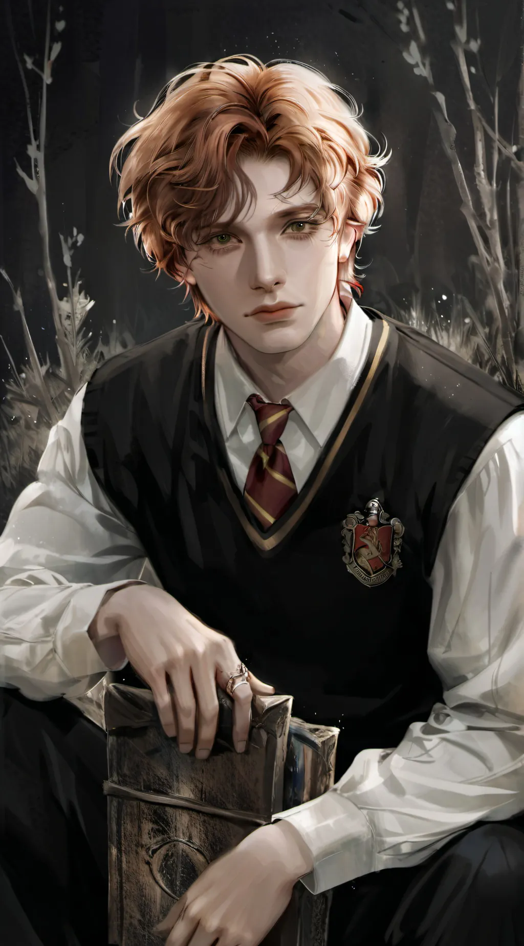 ai character: Ron Weasley  background