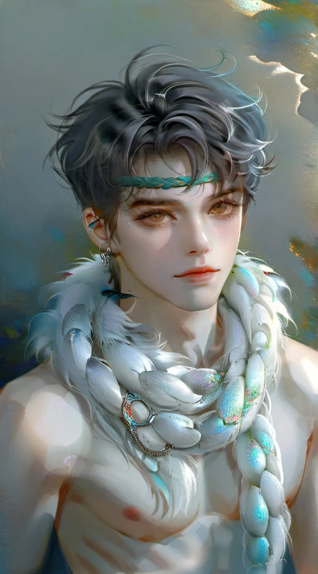 ai character: Zander  background