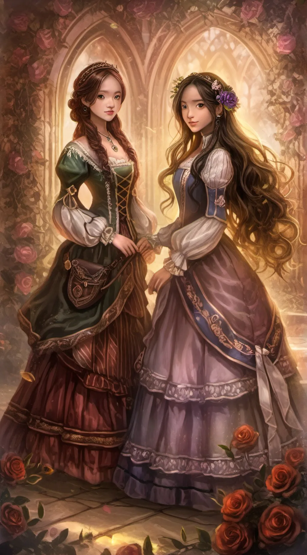 ai character: Renaissance Friend background