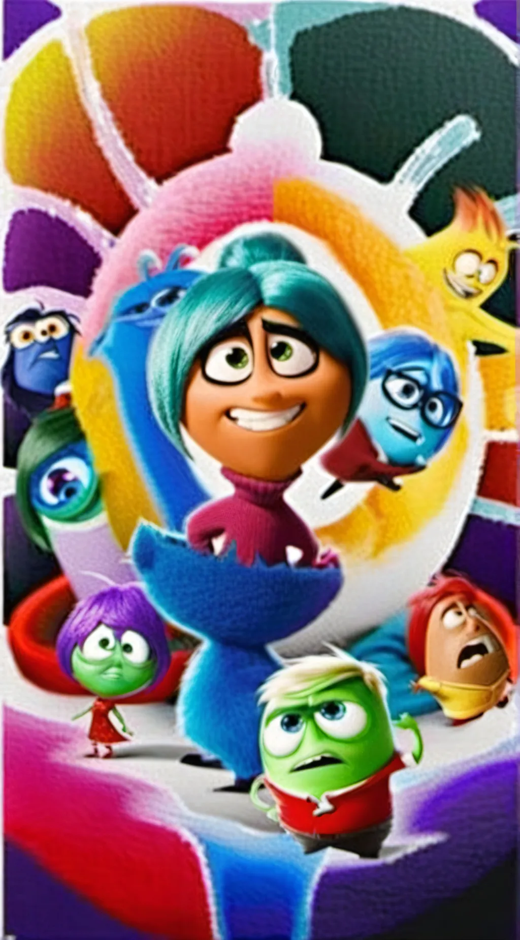 ai character: inside out 2 background