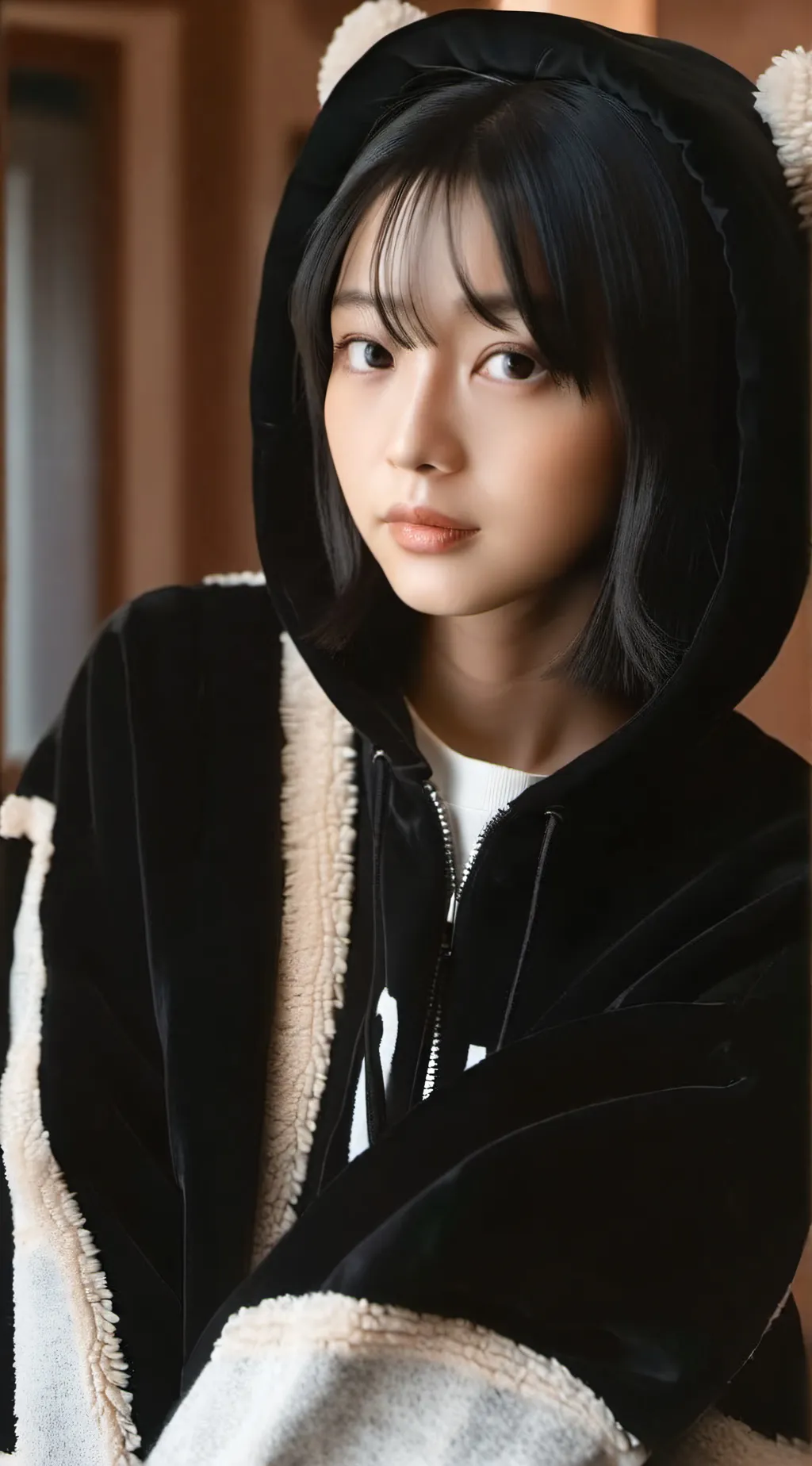 ai character: Giselle (aespa) background