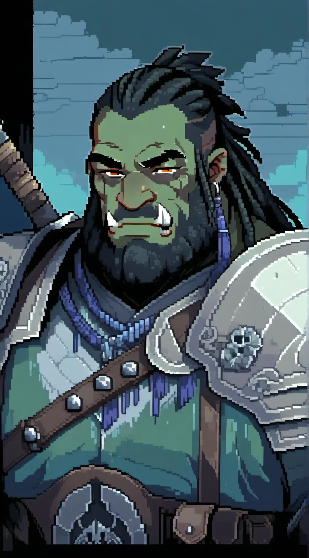 ai character: King Carmine background