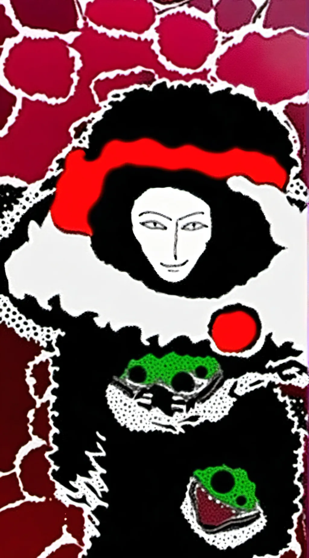 ai character: Strawberry Hisoka background