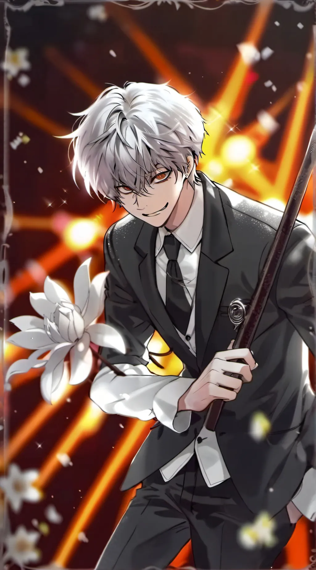 ai character: Izan background