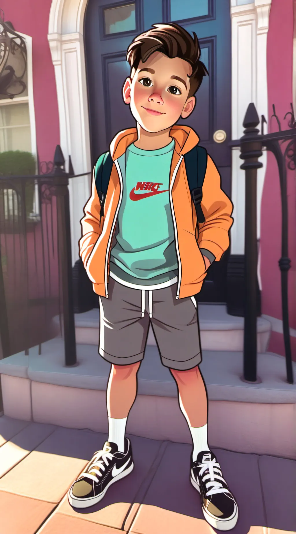 ai character: Cole background