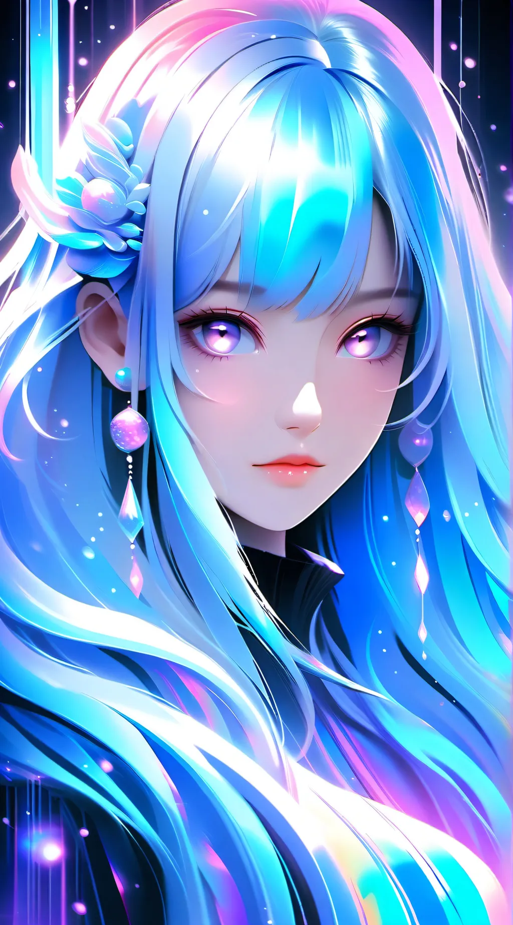 ai character: Lilly background