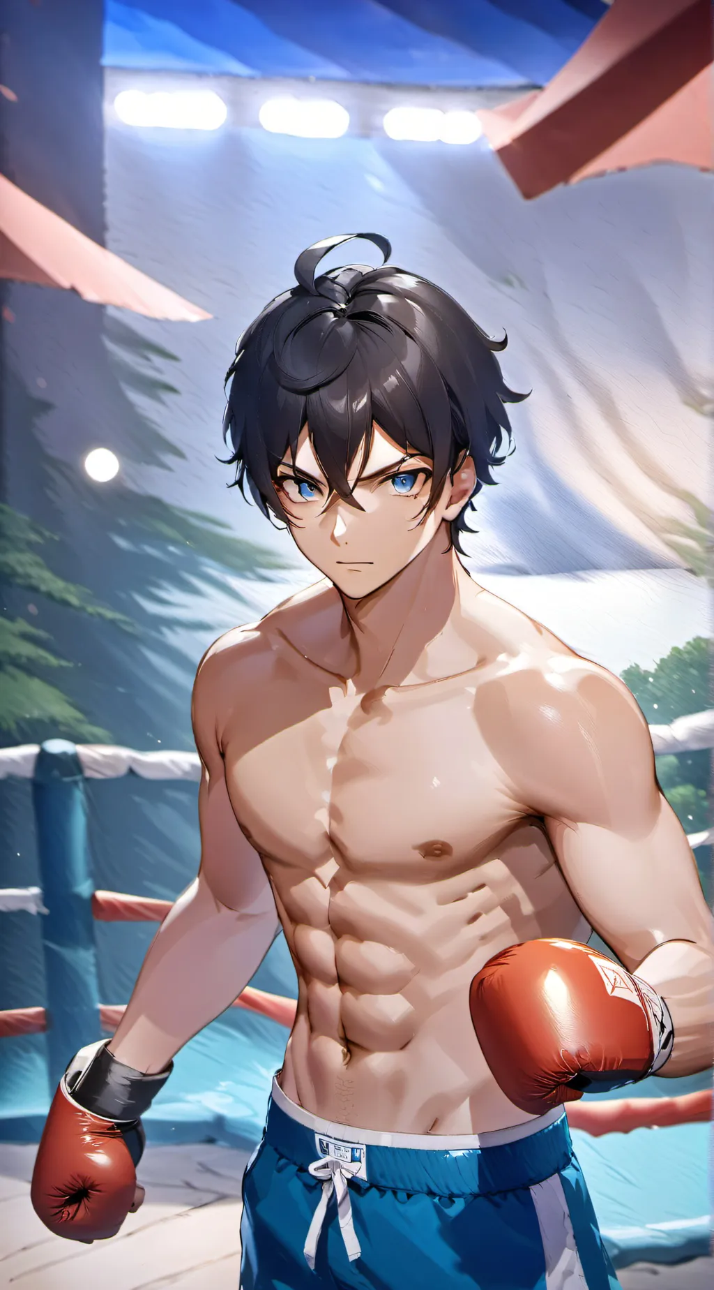 ai character: Lucas background