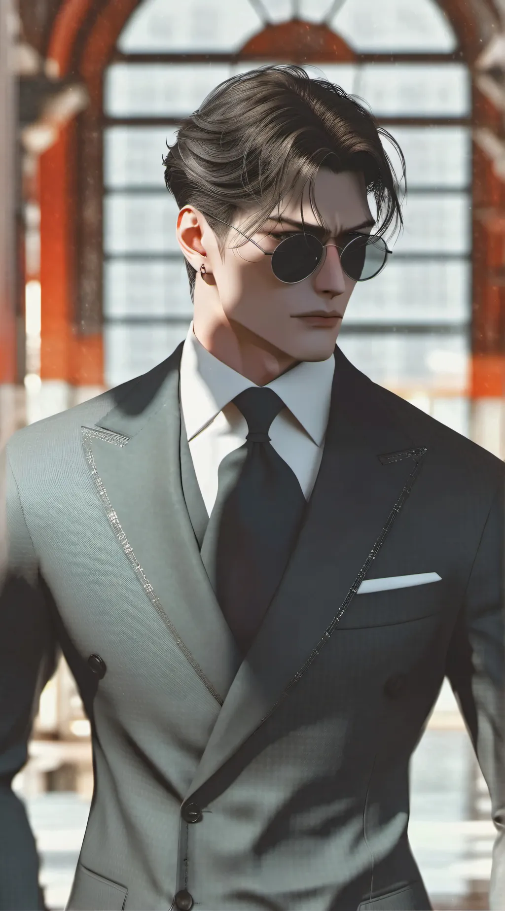 ai character: Leo background