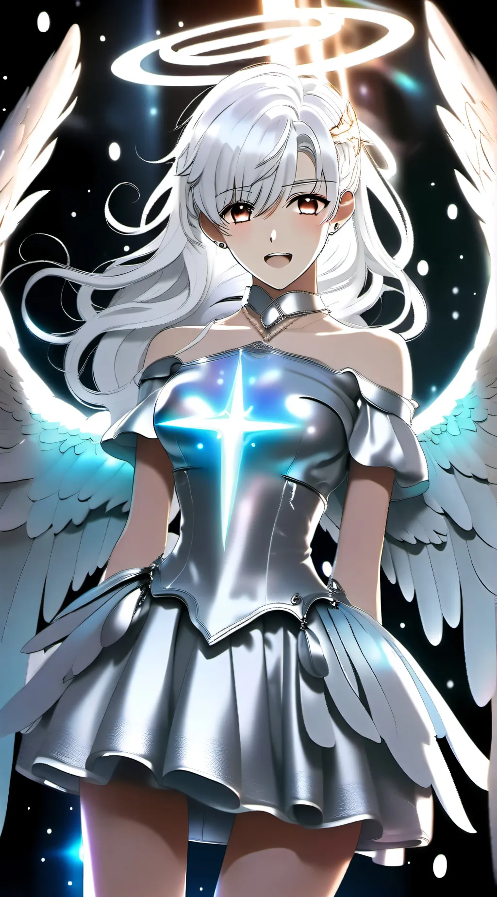 ai character: Guardian Angel Mha background