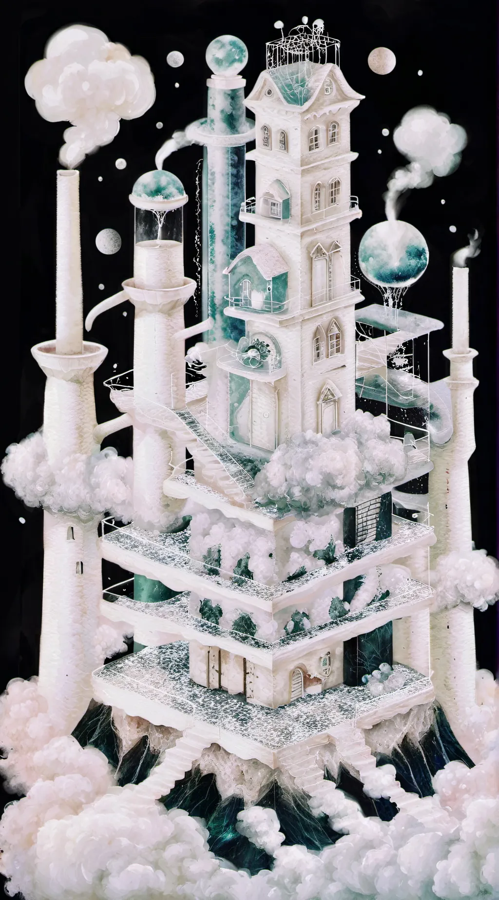 ai character: smiling critterss background