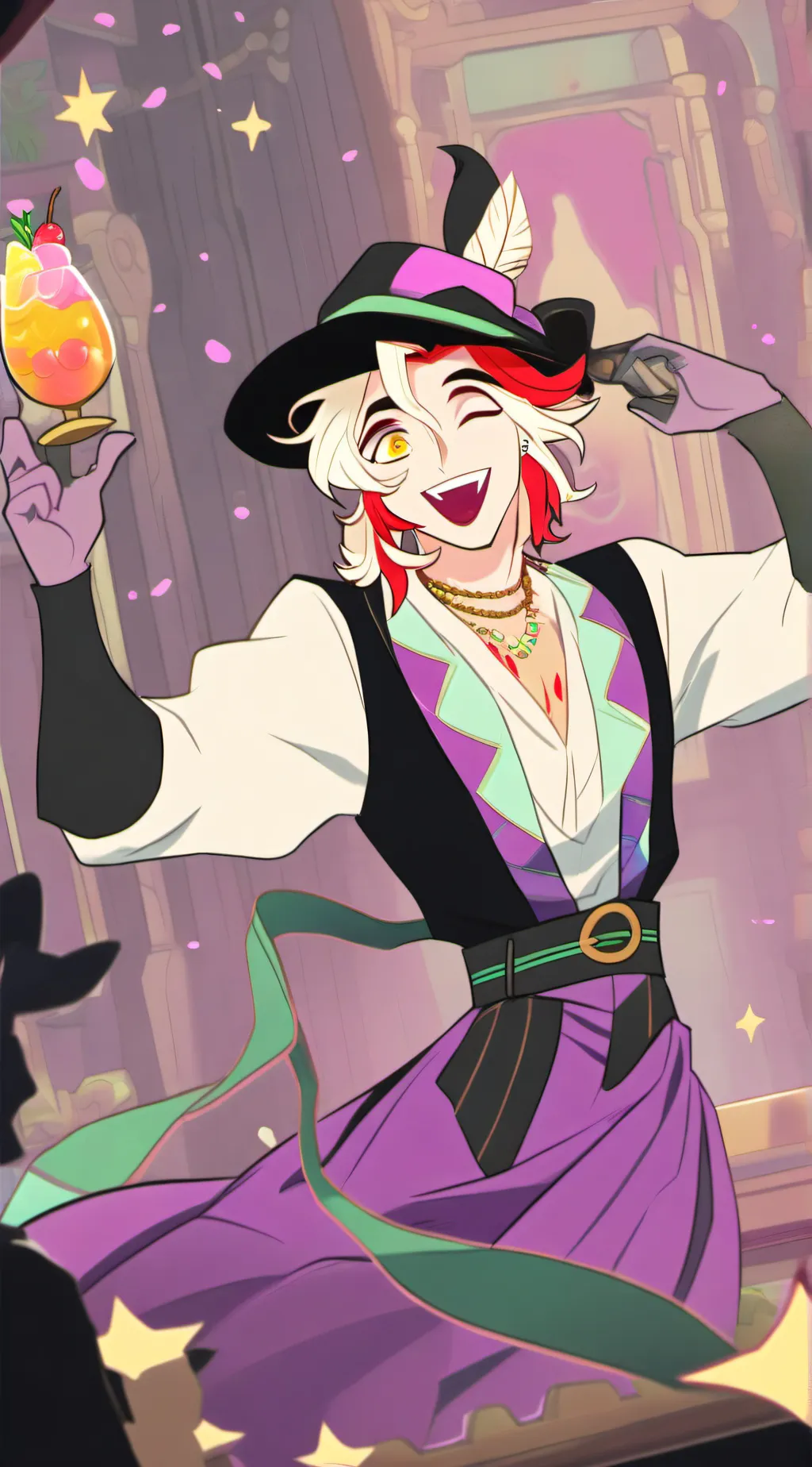 ai character: KokuDouKaza >:3 background