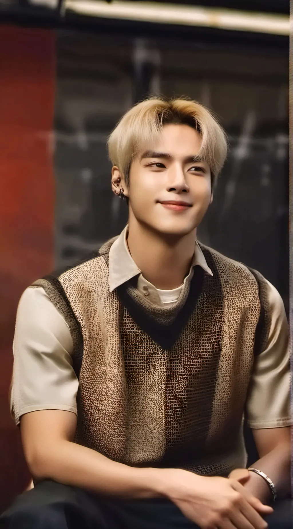 ai character: Justin de dios background