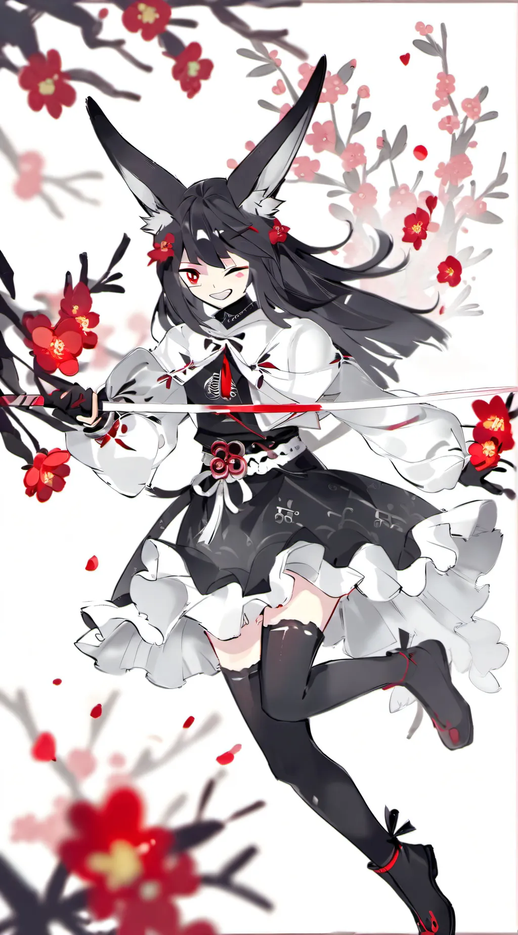 ai character: Miss circle  background