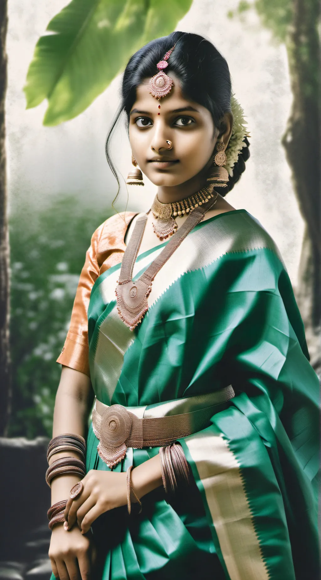 ai character: Parvathy  background