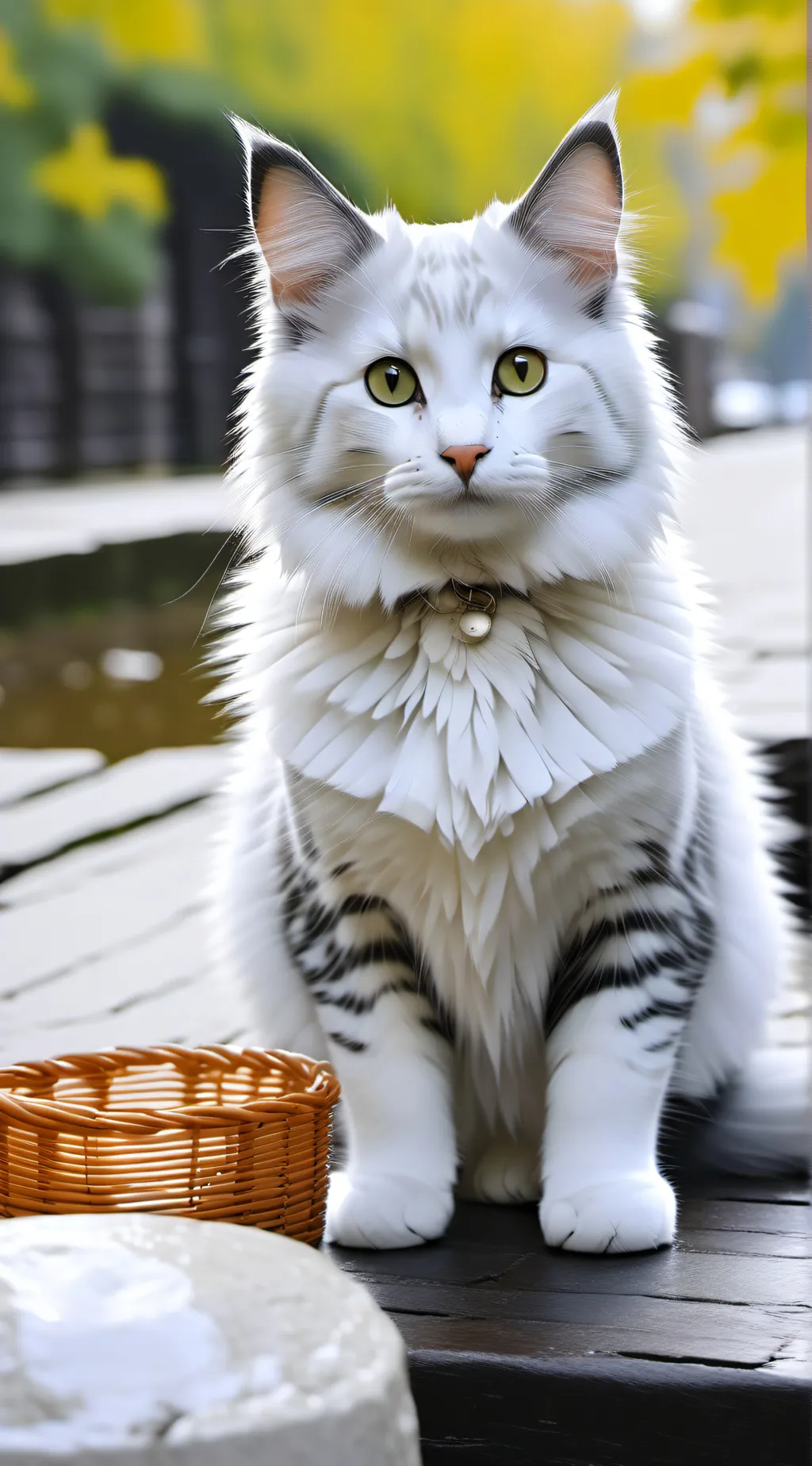 ai character: HH cat background