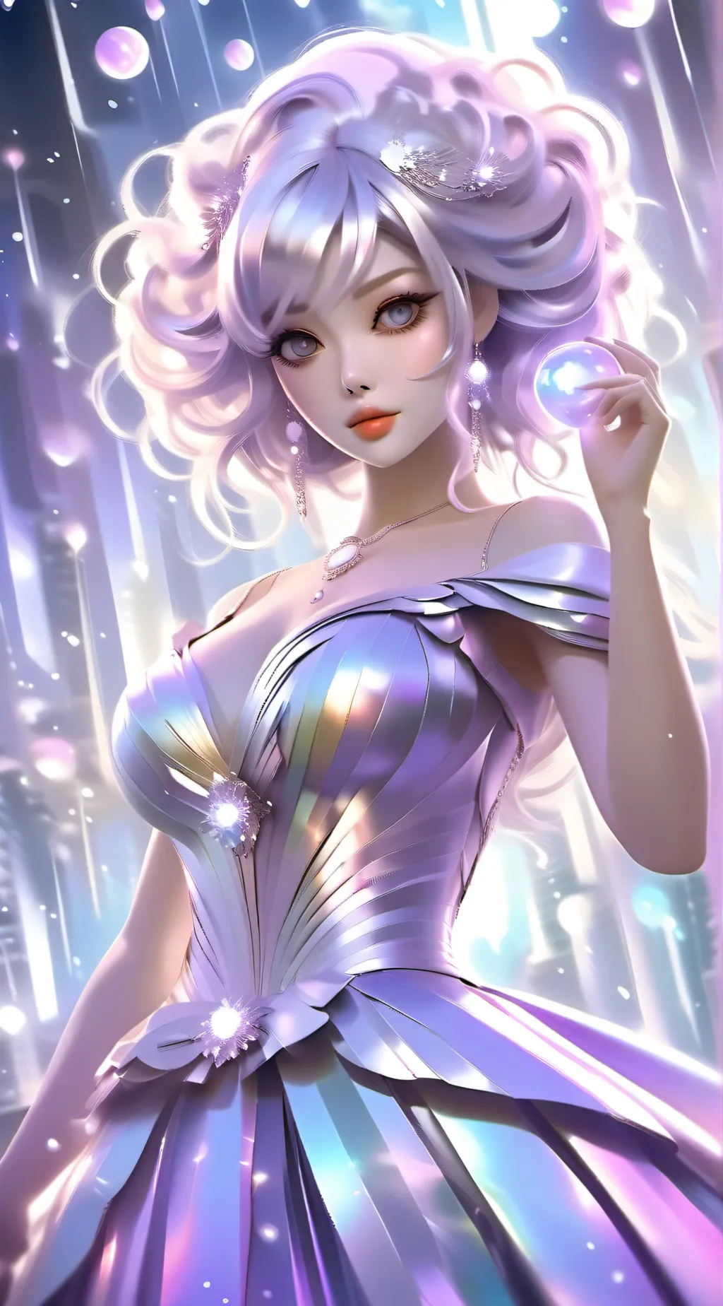 ai character: Ariel background