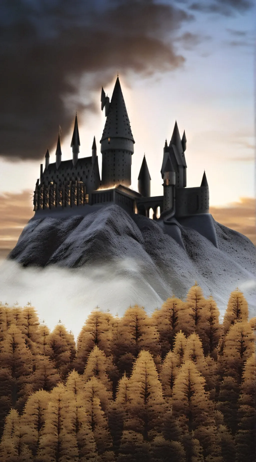 ai character: hogwarts  background
