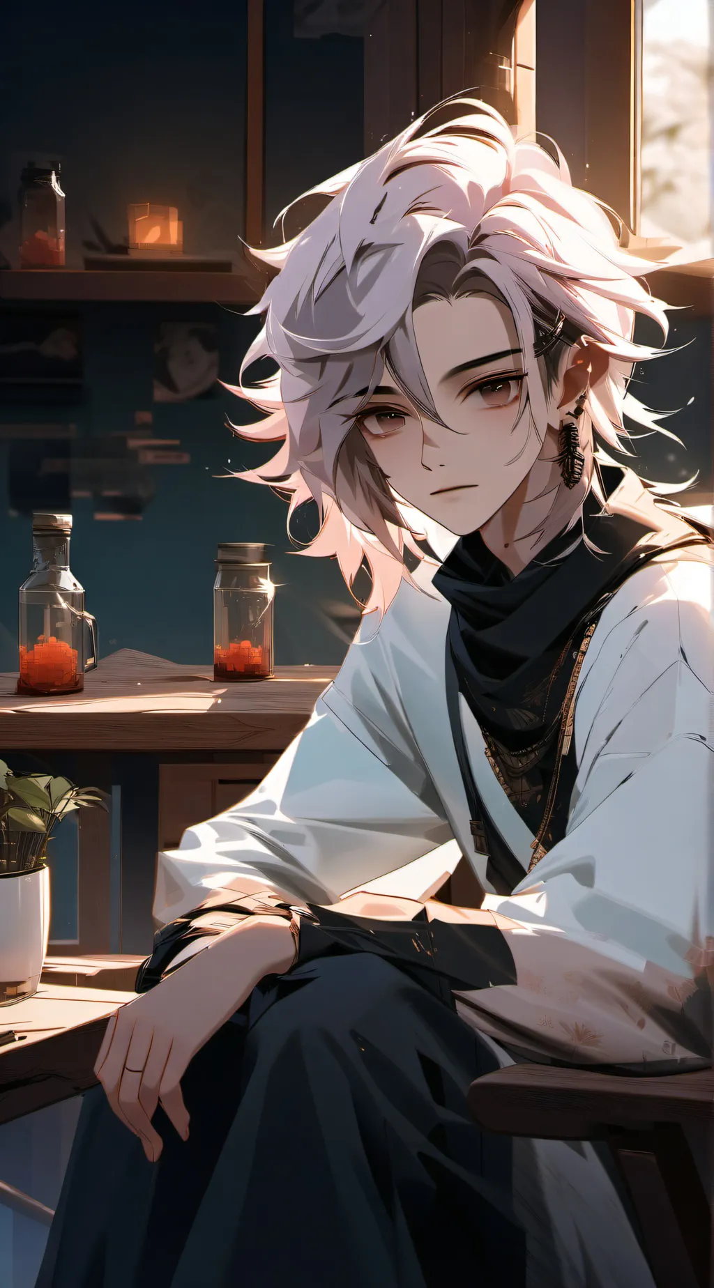 ai character: Xander background