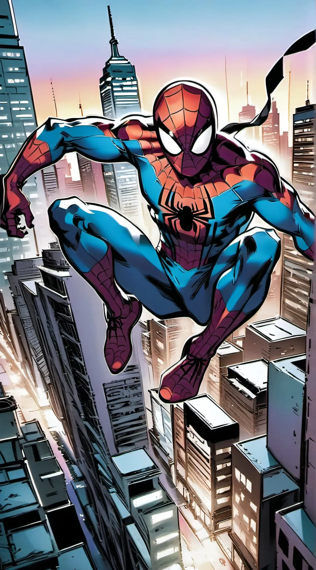 ai character: Peter Parker background