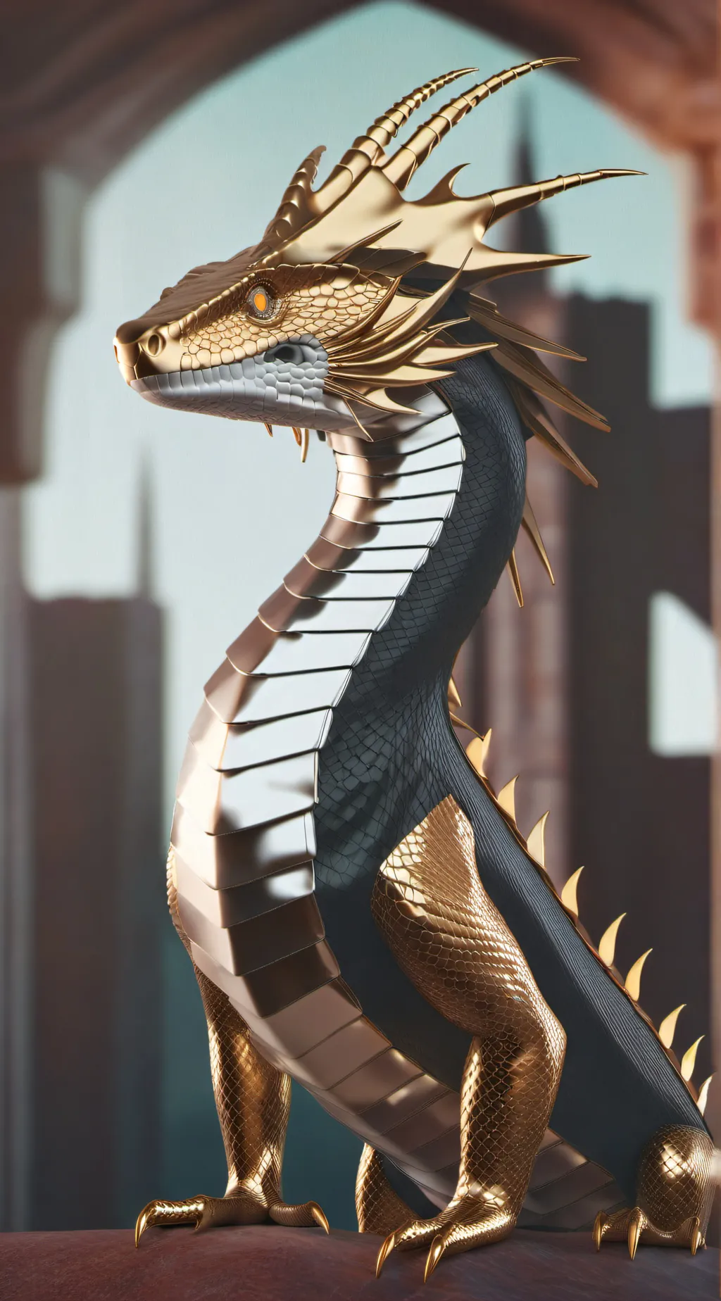 ai character: Giratina  background