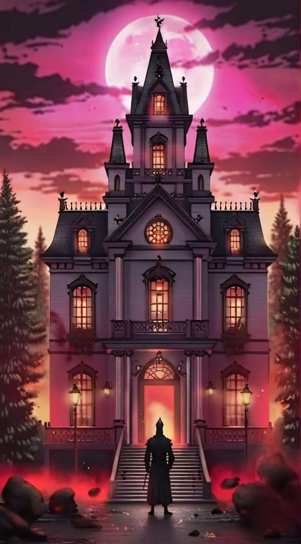 ai character: hazbin hotel  background