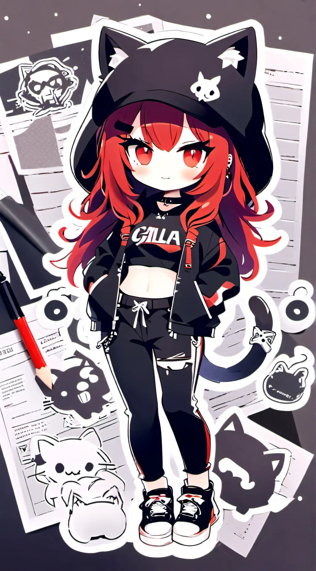 ai character: Ruby background