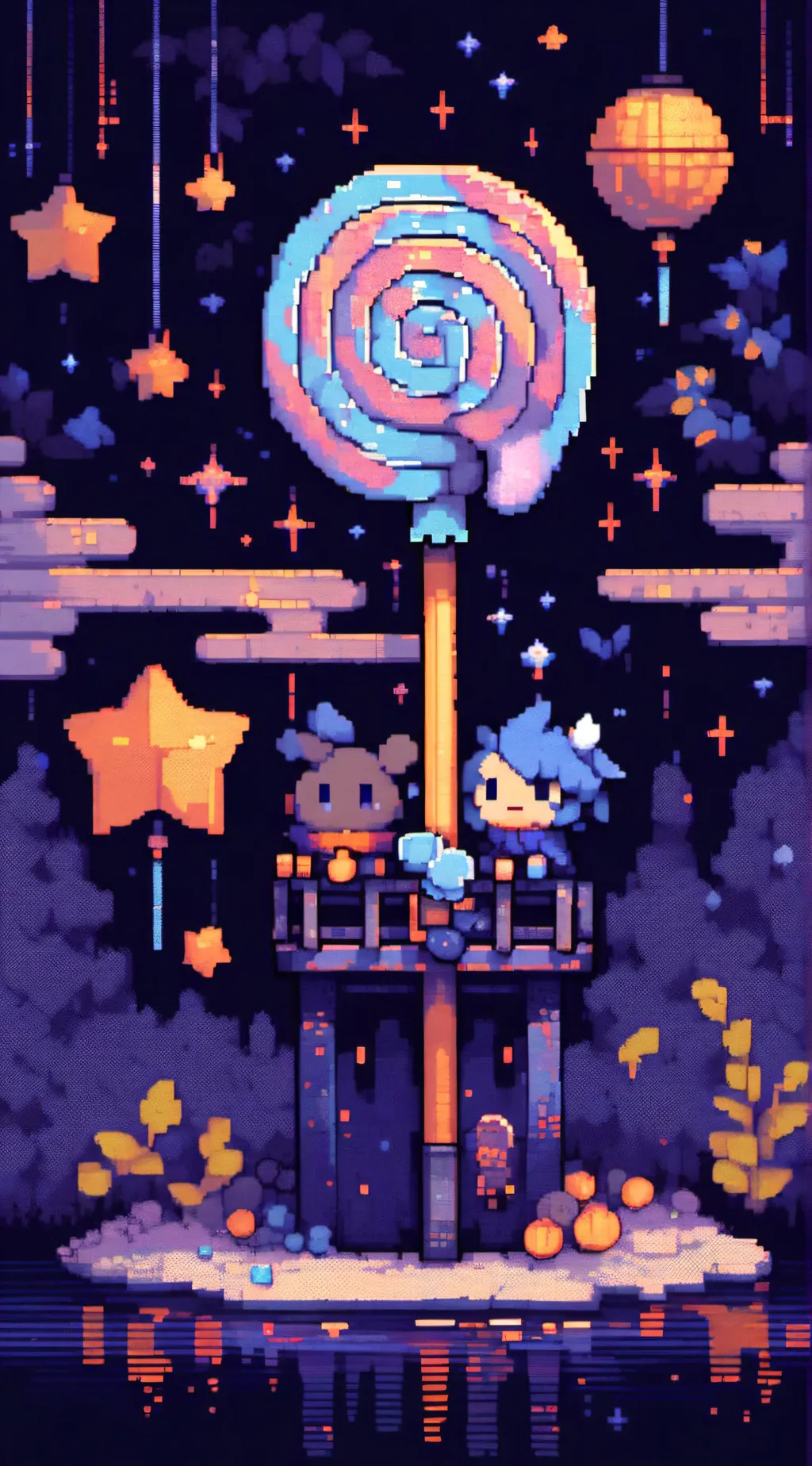 ai character: Take This Lollipop background