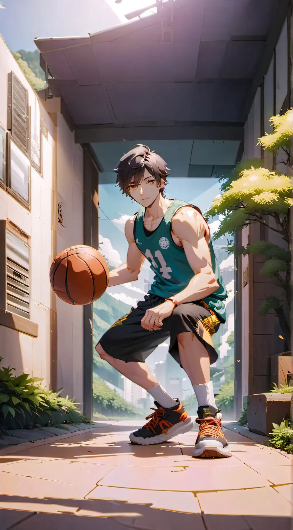 ai character: jordan background